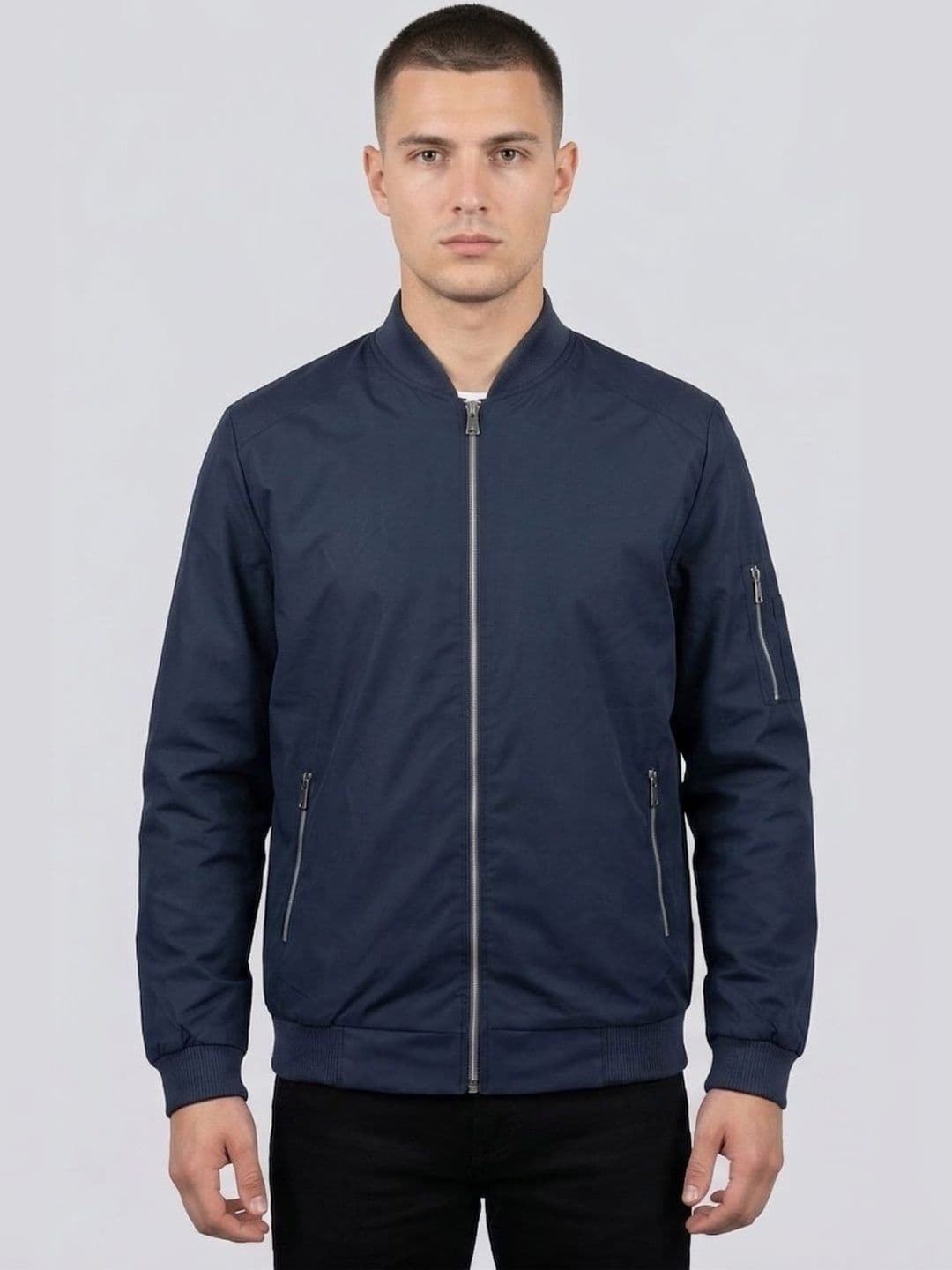 CARABA Men Lightweight Bomber Jacket - view 1
