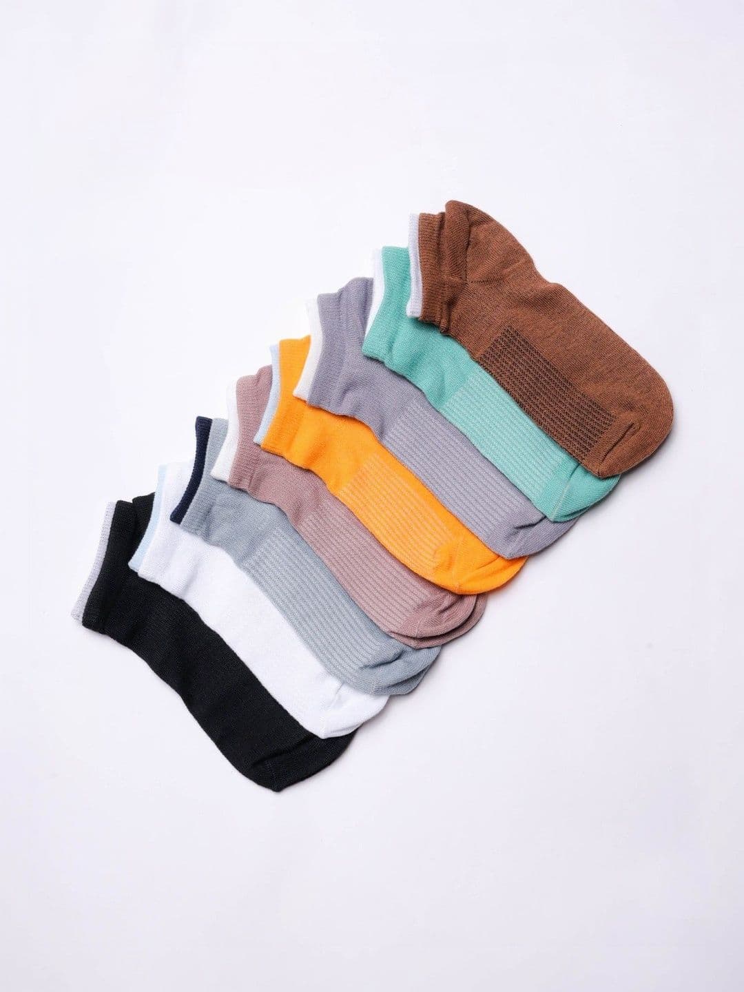Sloxie Men Pack of 8 Cotton Assorted Socks - view 1