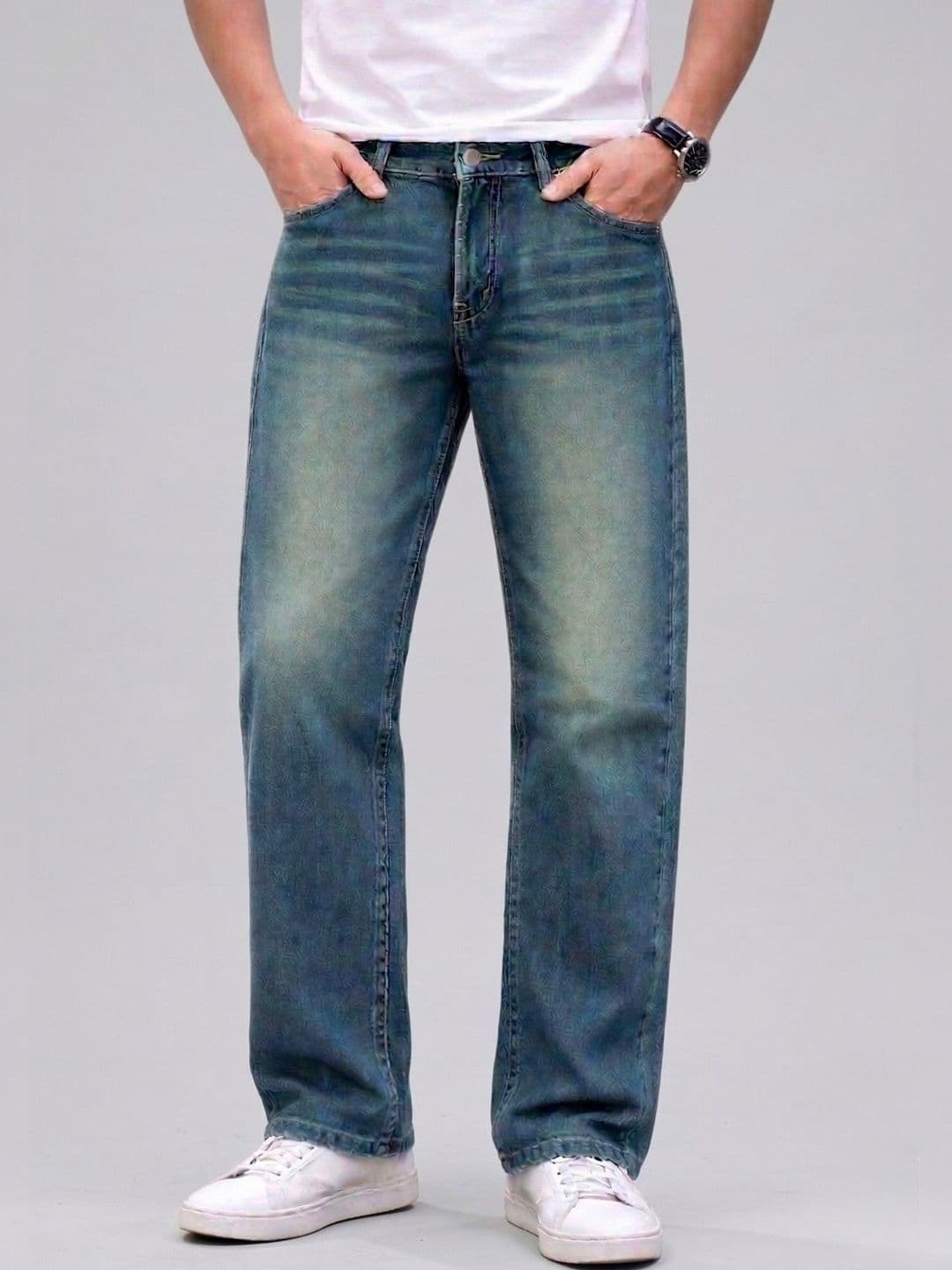 9X DENIMS Men Mid-Rise Light Fade Jeans - view 1