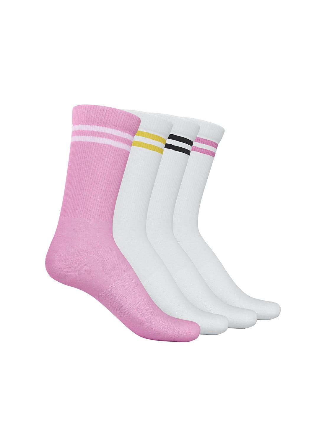 TalkingSox White & Black Striped Socks - view 1