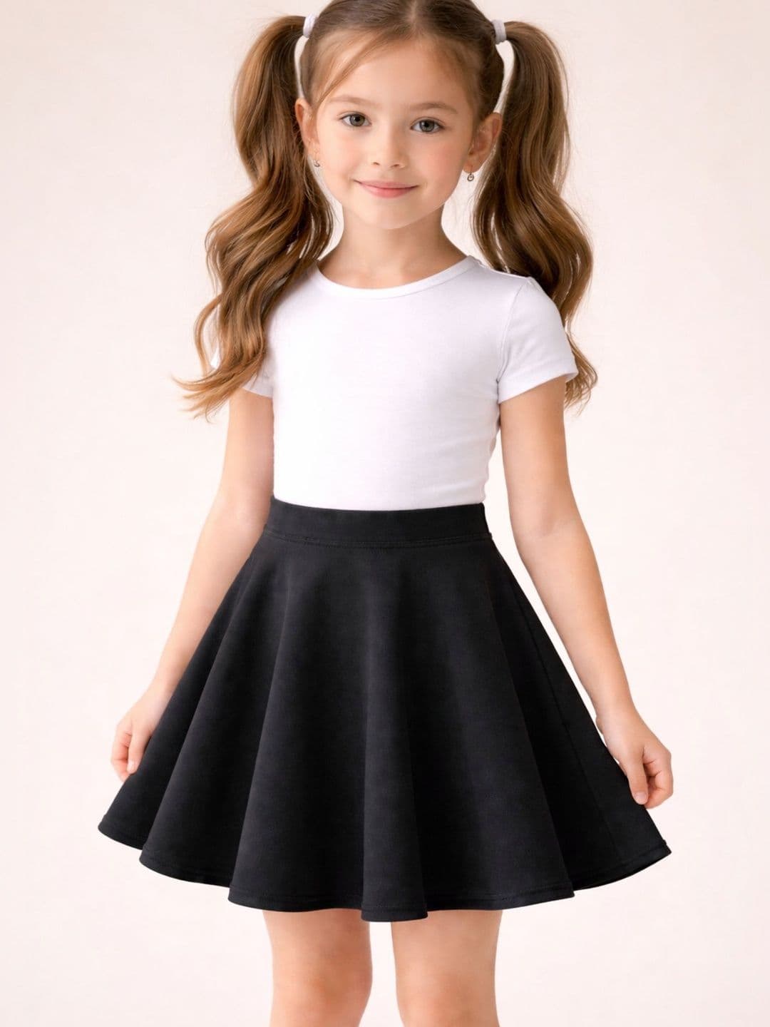 TASHVIKA'S Girls Above Knee A-Line Skirt - view 1
