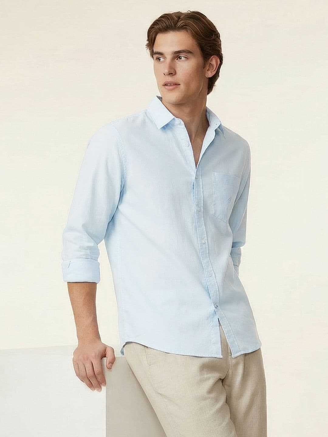 Nautica Slim Fit Pure Cotton Casual Shirt - view 1