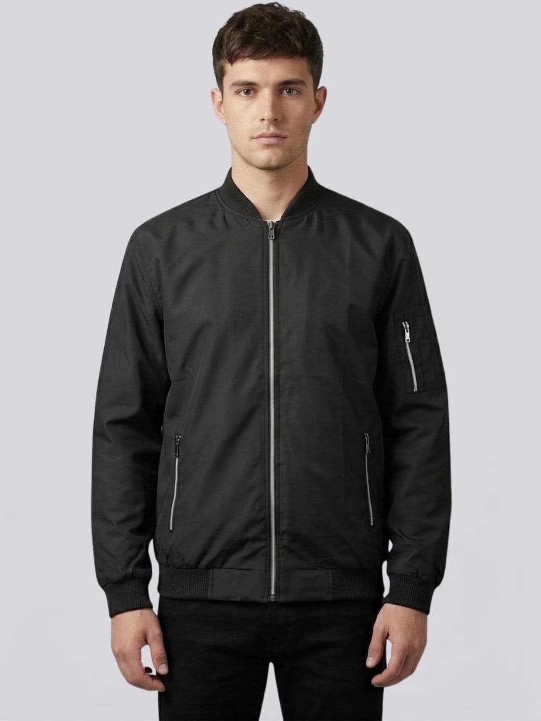 CARABA Men Lightweight Bomber Jacket - view 1