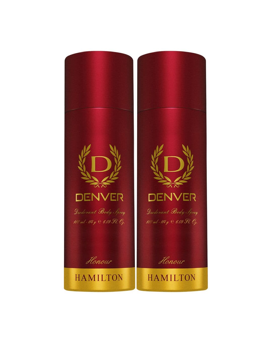 Denver Men Set of 2 Honour Hamilton Deodorant Body Spray - 180 ml each - view 1
