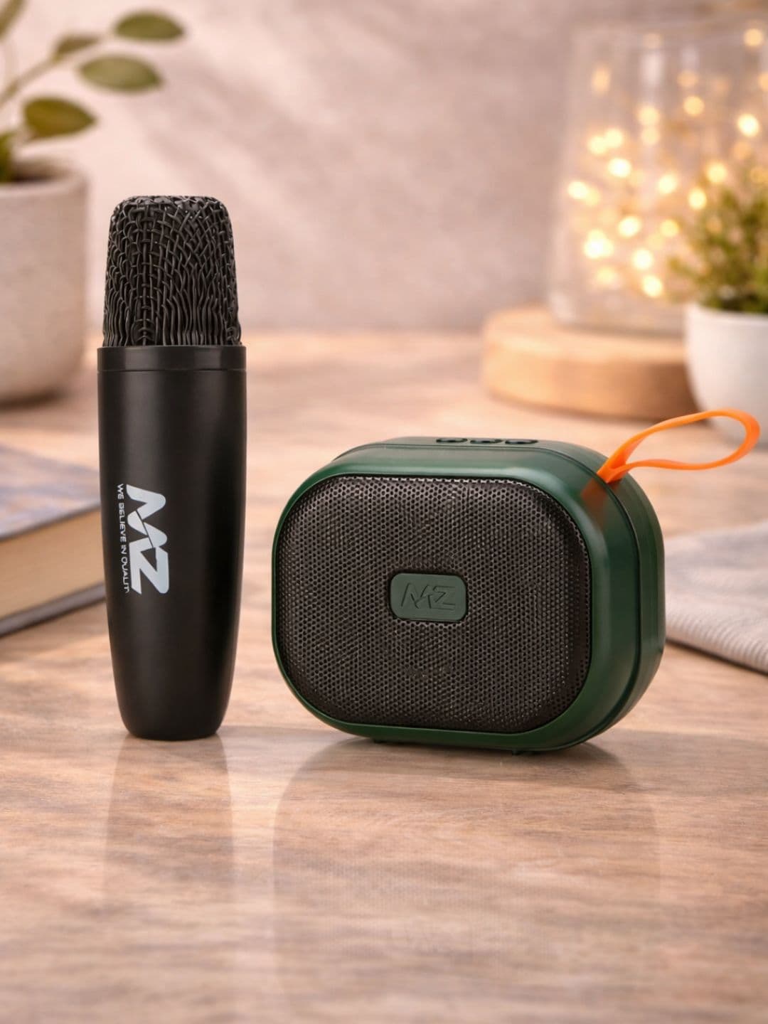 MZ M410SP USP High Bass With Wireless MIC, Speaker
