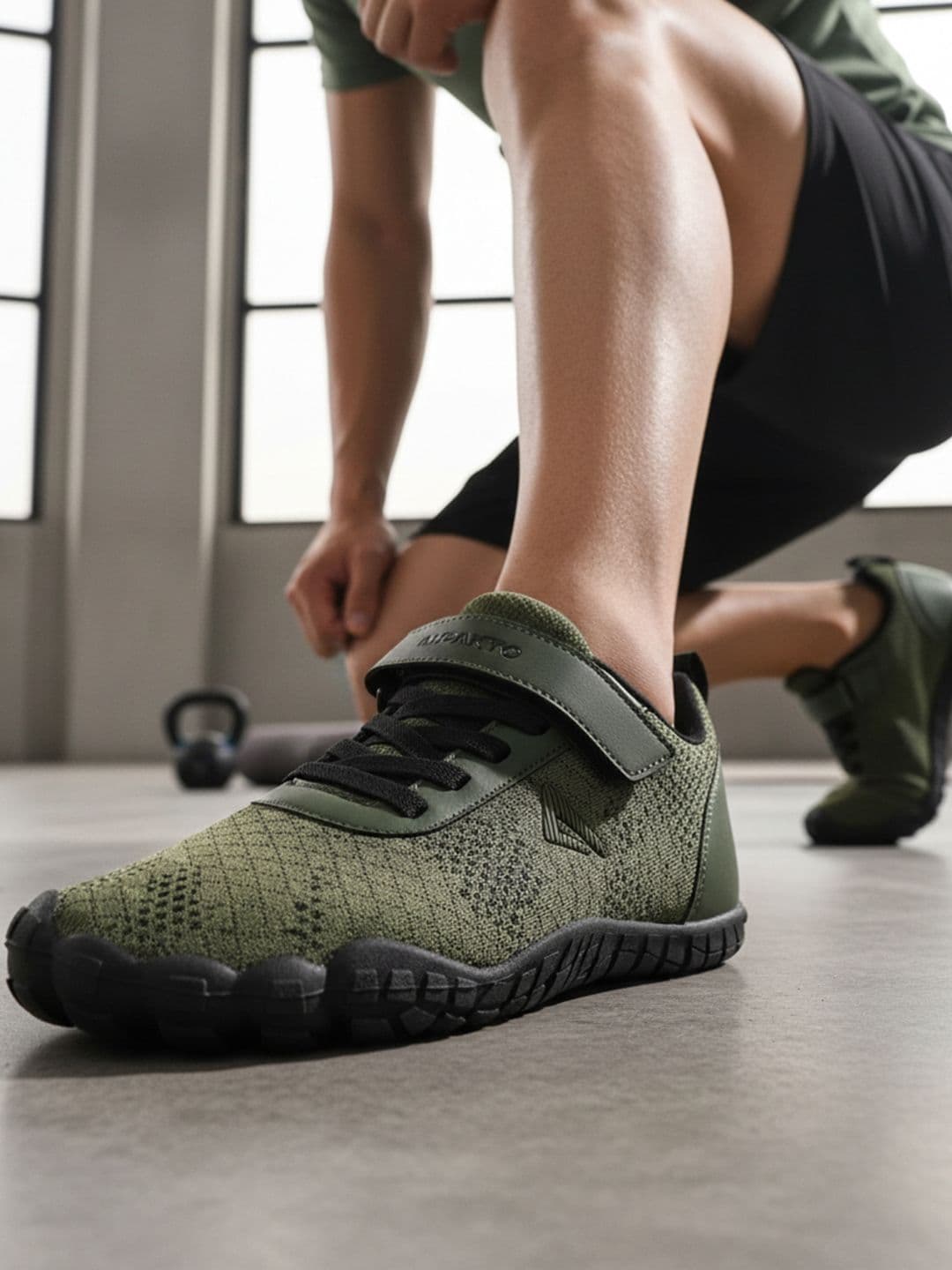 IMPAKTO Men Barefoot Rooted Big Toe Box - Cross Training Gym Running Walking Shoes - view 1