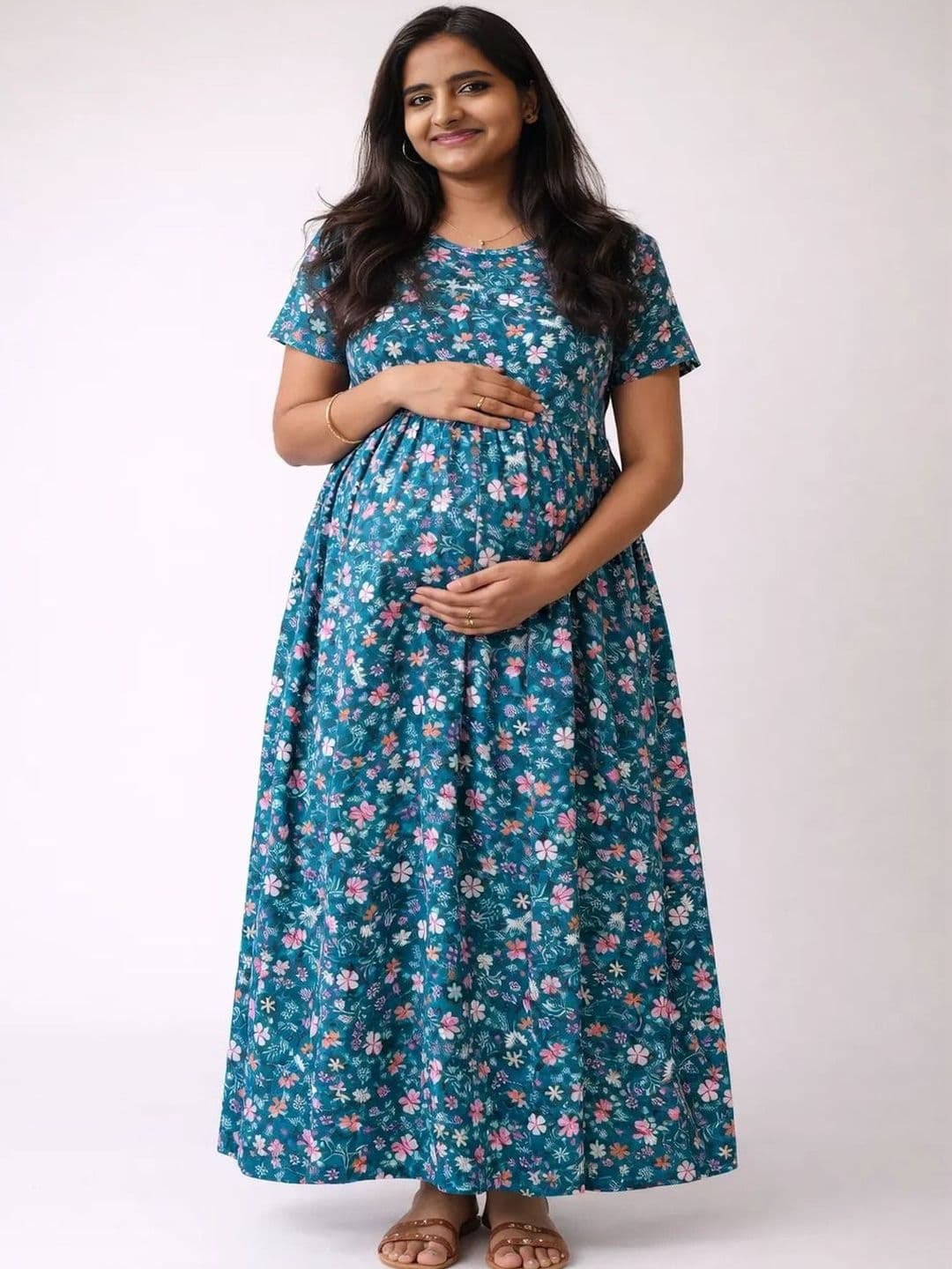 MITOS Printed Maxi Nightdress - view 1