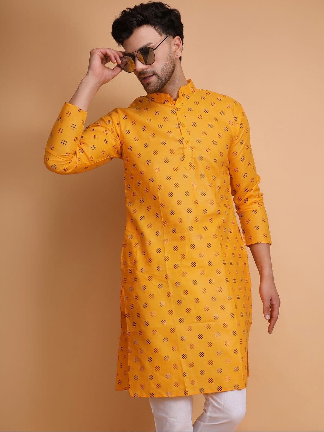 DARKCHILL Men Printed Kurta - view 1