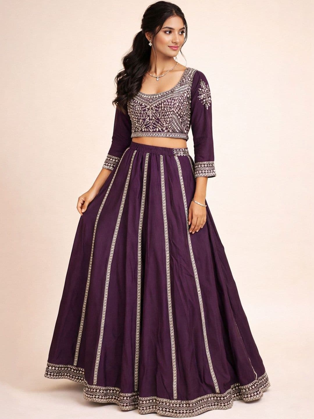 Avishya Ready to Wear Lehenga & Blouse With Dupatta - view 1