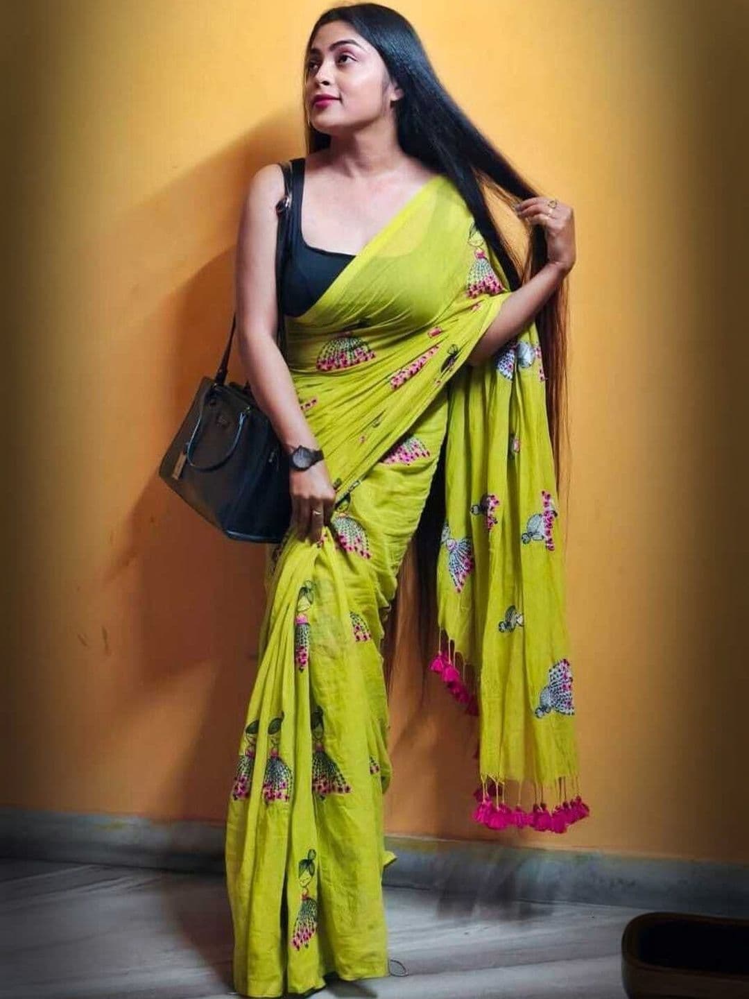 OSARIO Pure Cotton Saree - view 1