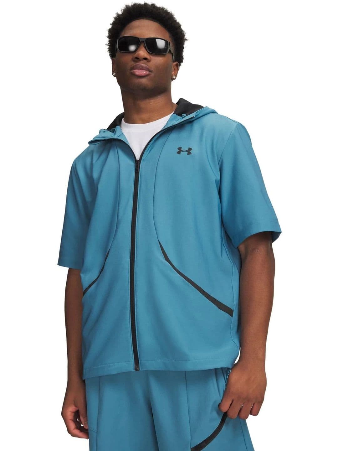 UNDER ARMOUR Unstoppable Woven Short Sleeve Jacket - view 1