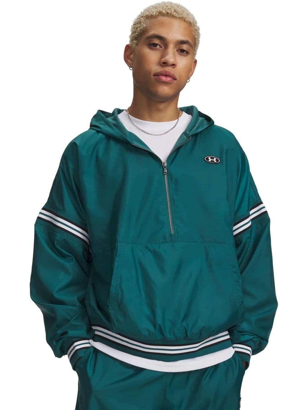 UNDER ARMOUR Icon Sportswear Woven Hooded Jacket - view 1