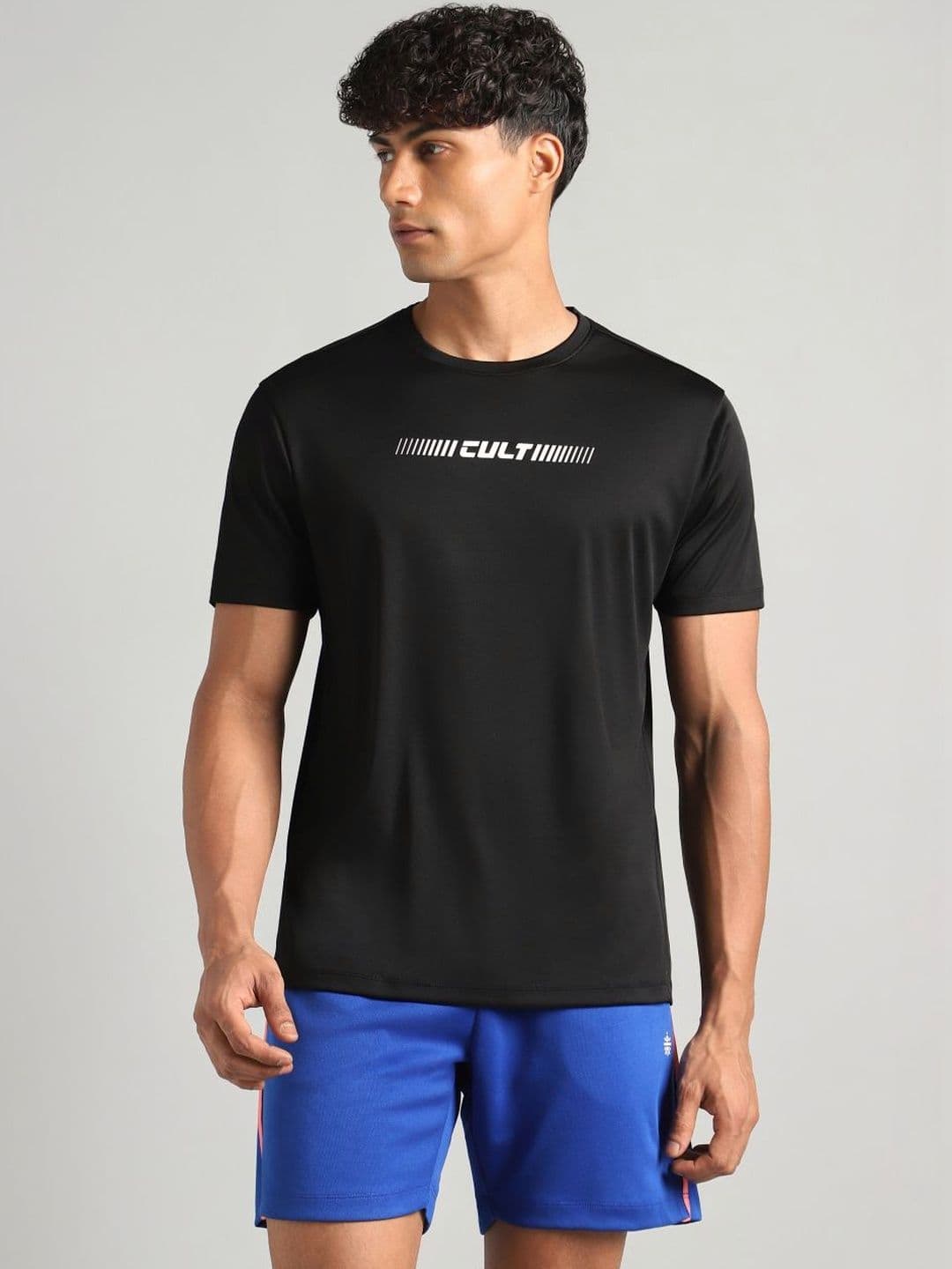 CULT Men's Black Everyday Performance T-shirt - view 1