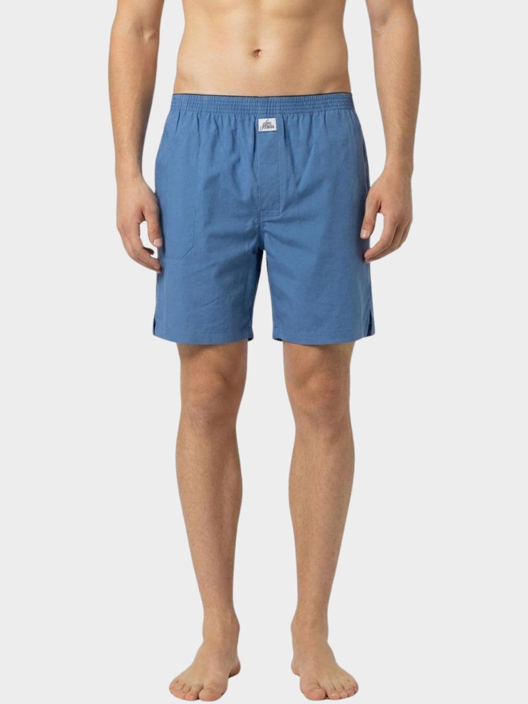 Levis 074 Men Regular Fit Solid Woven Cotton Boxer Shorts with Back Pocket - view 1