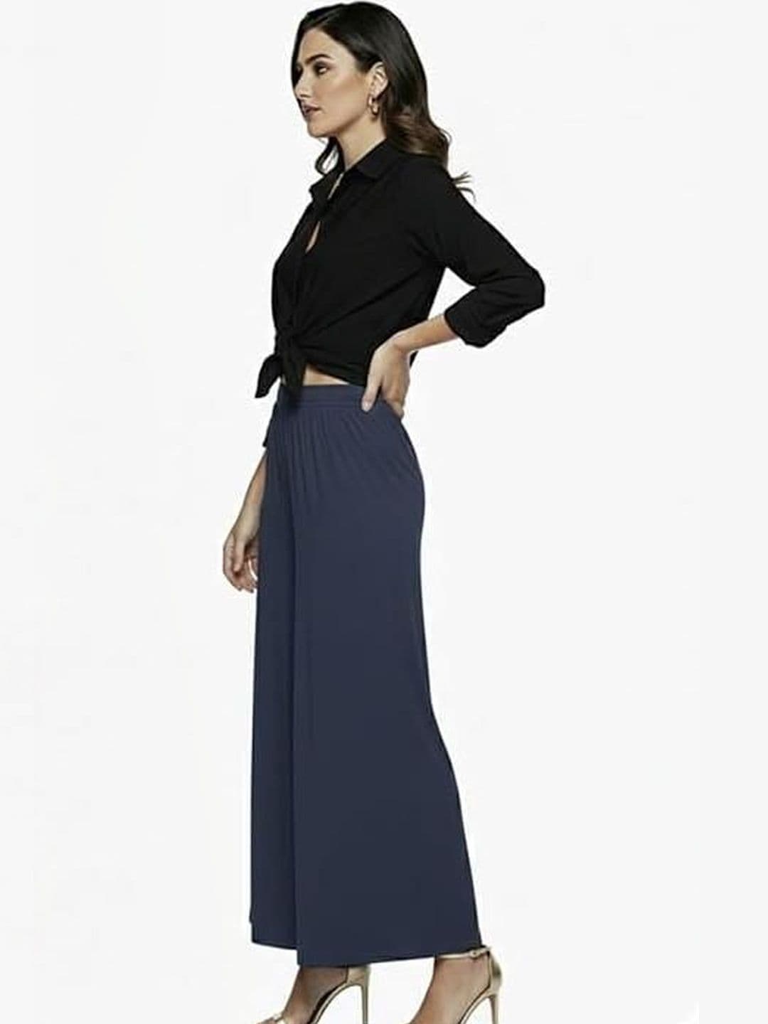 Thrifty Thread Women Liva Ethnic Palazzos - view 1