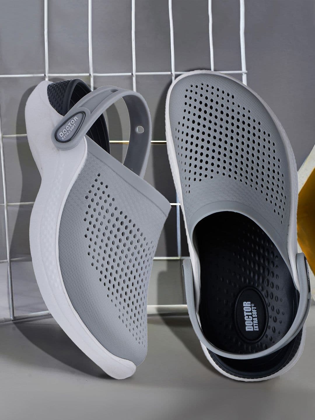 DOCTOR EXTRA SOFT Textured Clogs - view 1