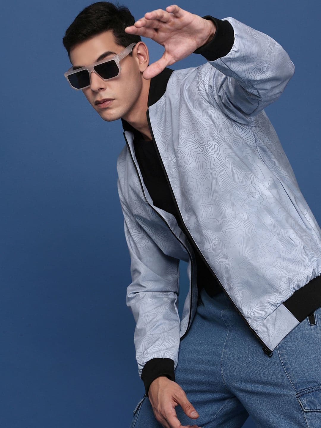 SHOWOFFFF Men Lightweight Bomber Jacket - view 1