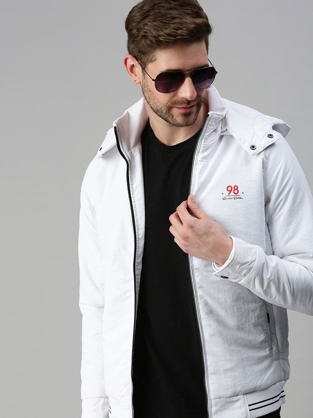 SHOWOFFFF Men Brand Logo Lightweight Puffer Jacket - view 1
