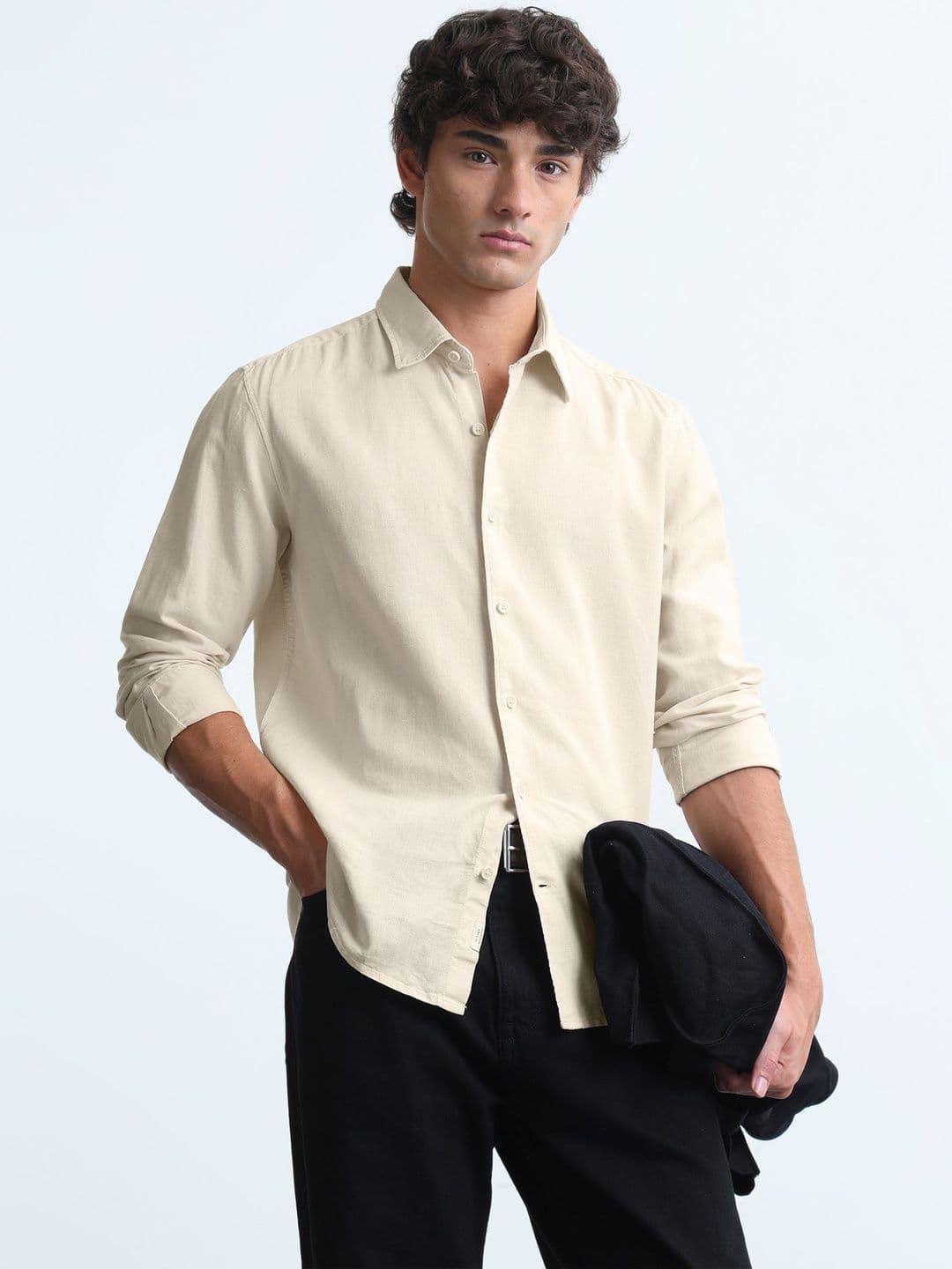 Flying Machine Men Slim Fit Casual Shirt - view 1