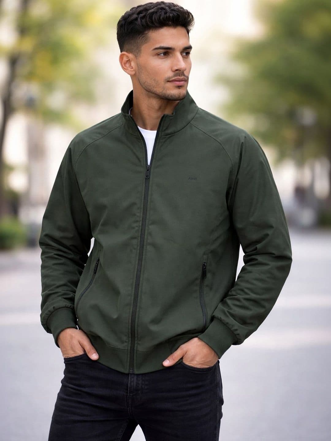 AURAMIND Men Windcheater Outdoor Woven Jacket - view 1