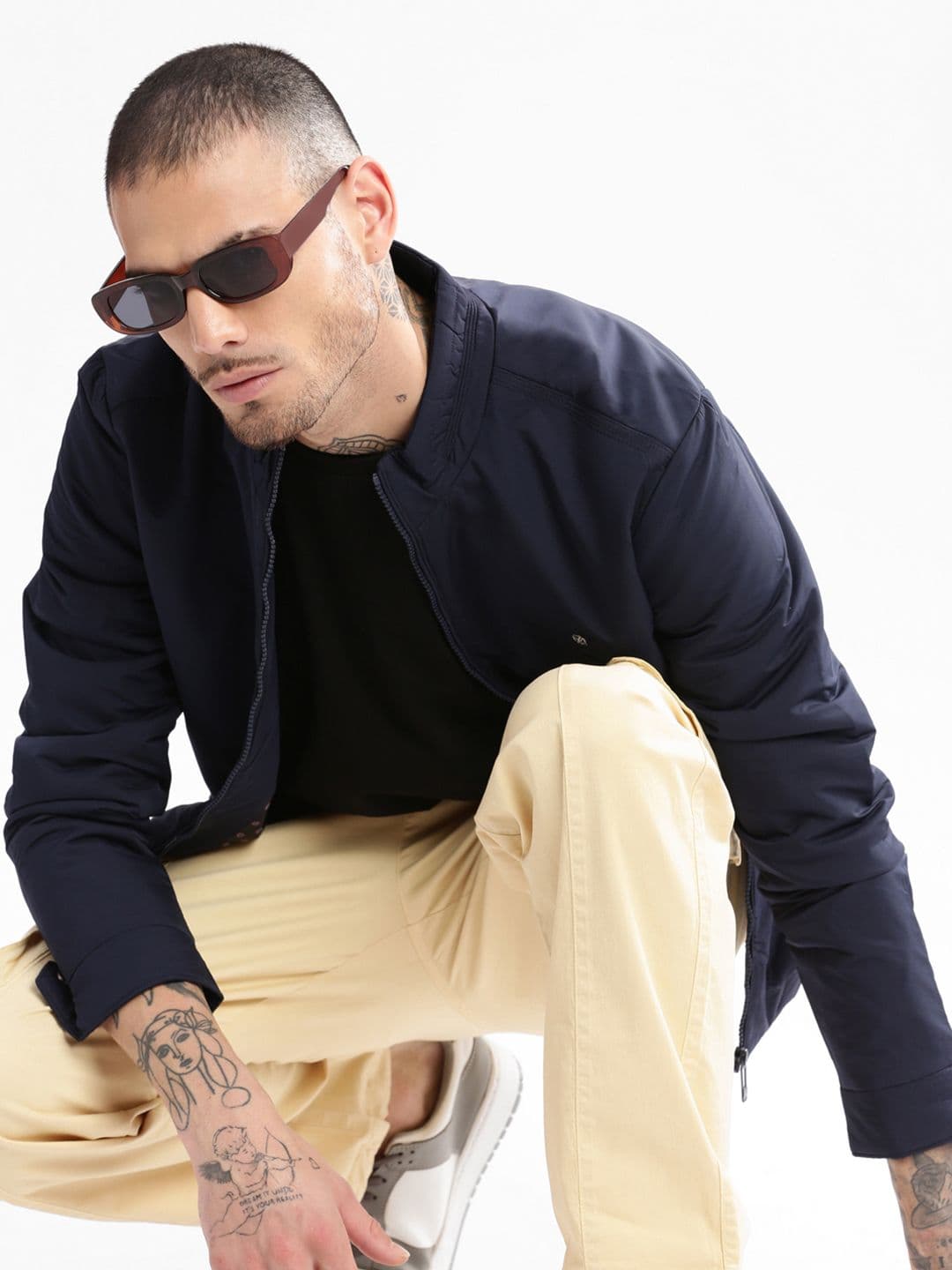 SHOWOFFFF Men Lightweight Bomber Jacket - view 1