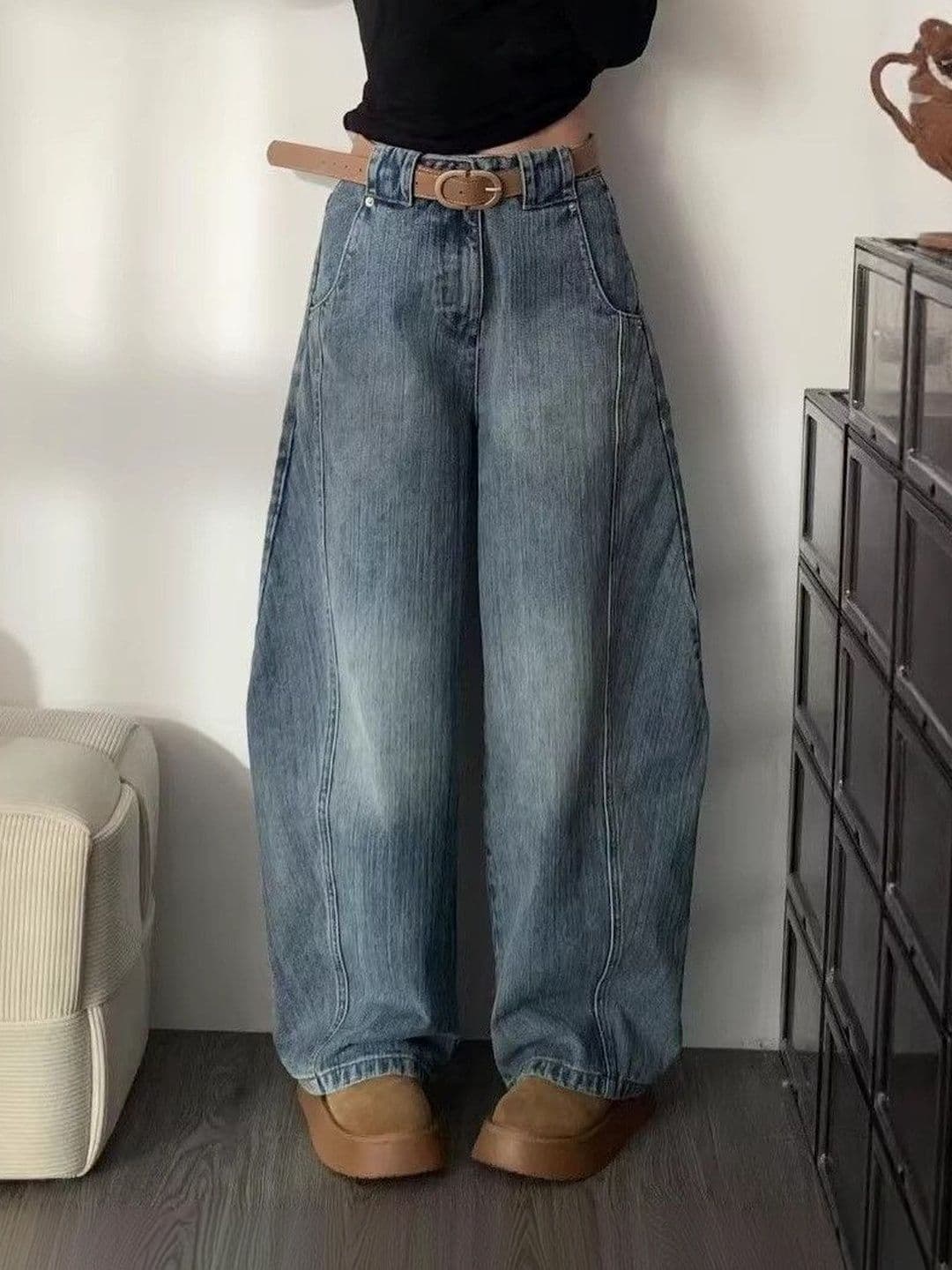 StyleCast x Revolte Women Regular Fit Mid-Rise Heavy Fade Jeans - view 1