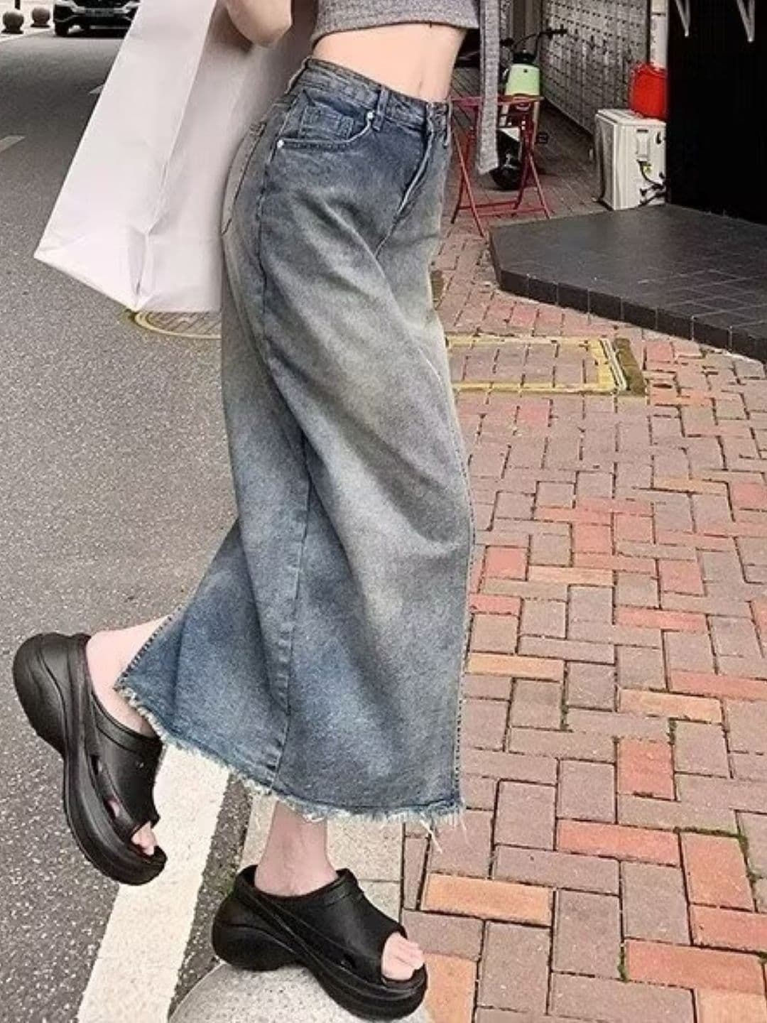 Suo Women Maxi Straight Skirt - view 1