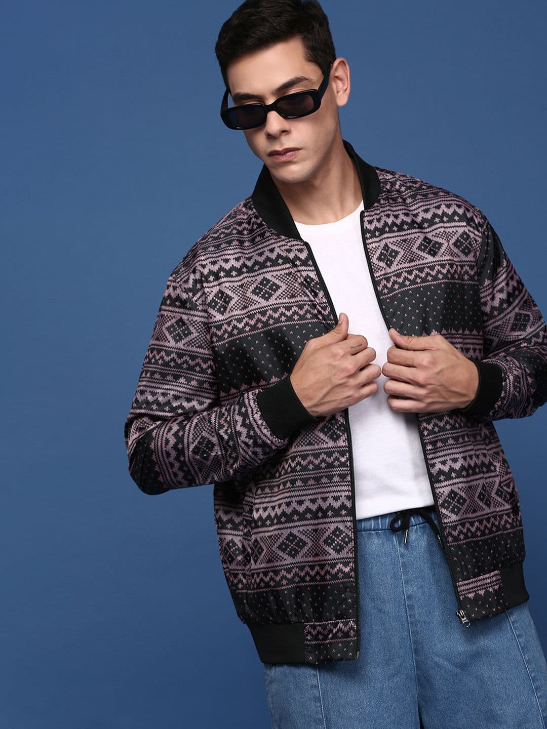 SHOWOFFFF Men Windcheater Bomber Jacket - view 1