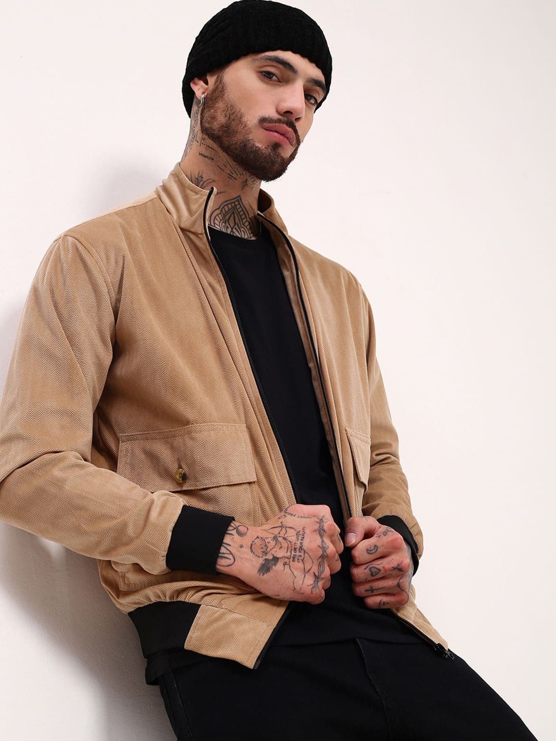 SHOWOFFFF Men Windcheater Bomber Jacket - view 1
