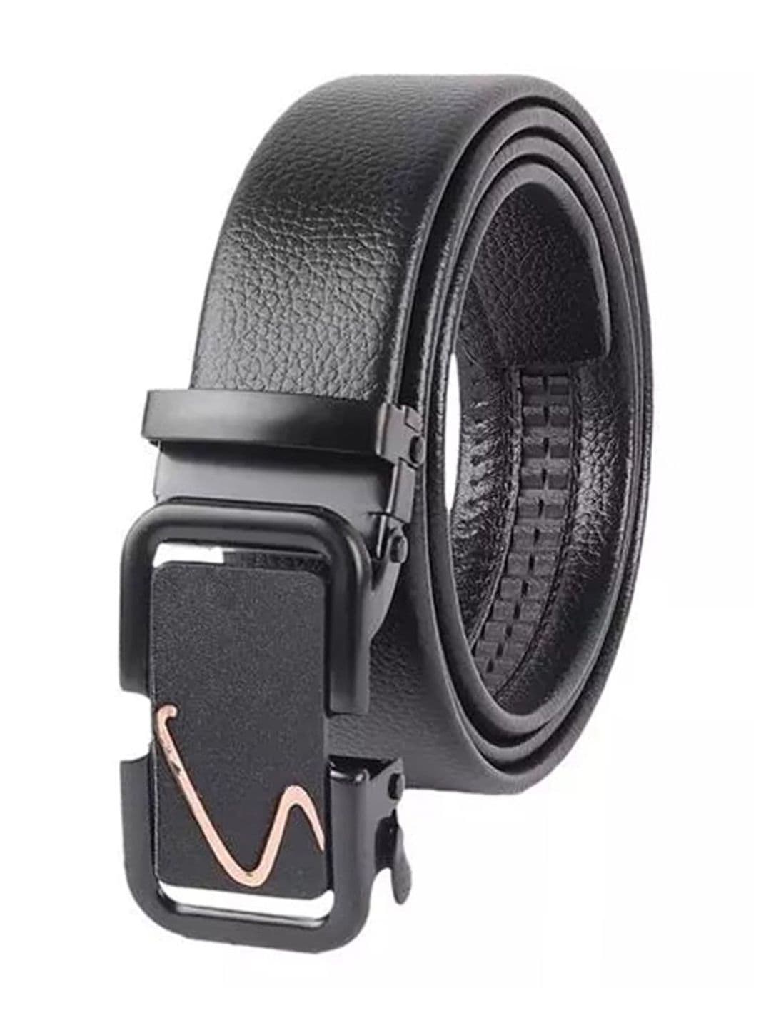 The Roadster Lifestyle Co Textured Belt With Auto lock Buckle