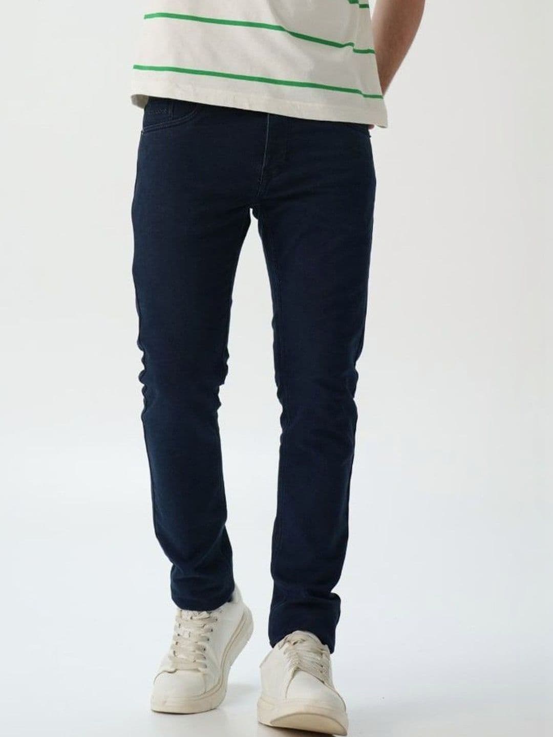 Minus One Men Original Mid-Rise Skinny Fit Stretchable Jeans - view 1