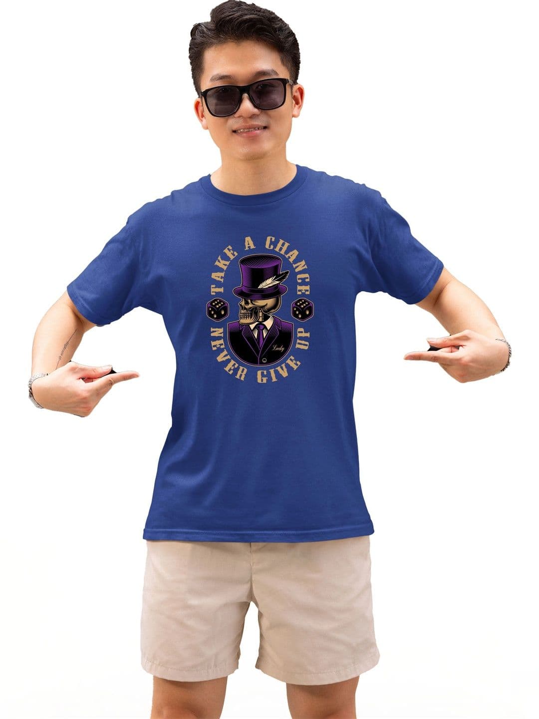 Printabulous Men Printed Pure Cotton T-shirt - view 1