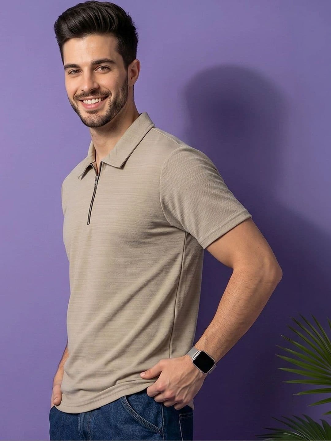 OGEN Men Polo Collar T-shirt - view 1