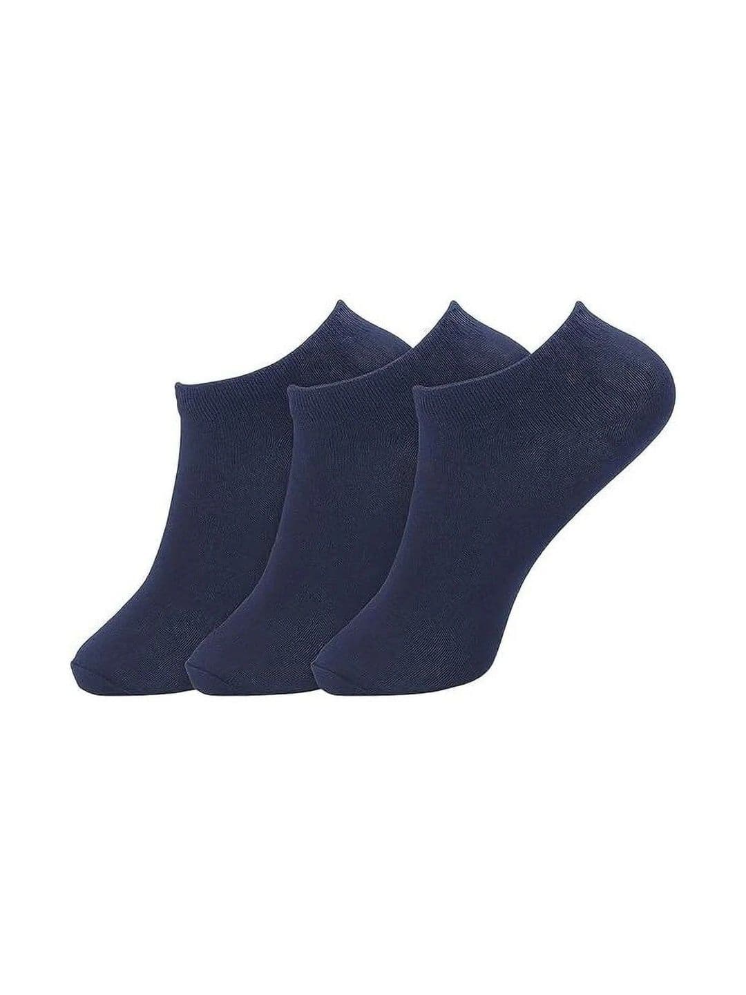 Uptakers Unisex Pack of 3 Cotton Shoe Liners Socks - view 1