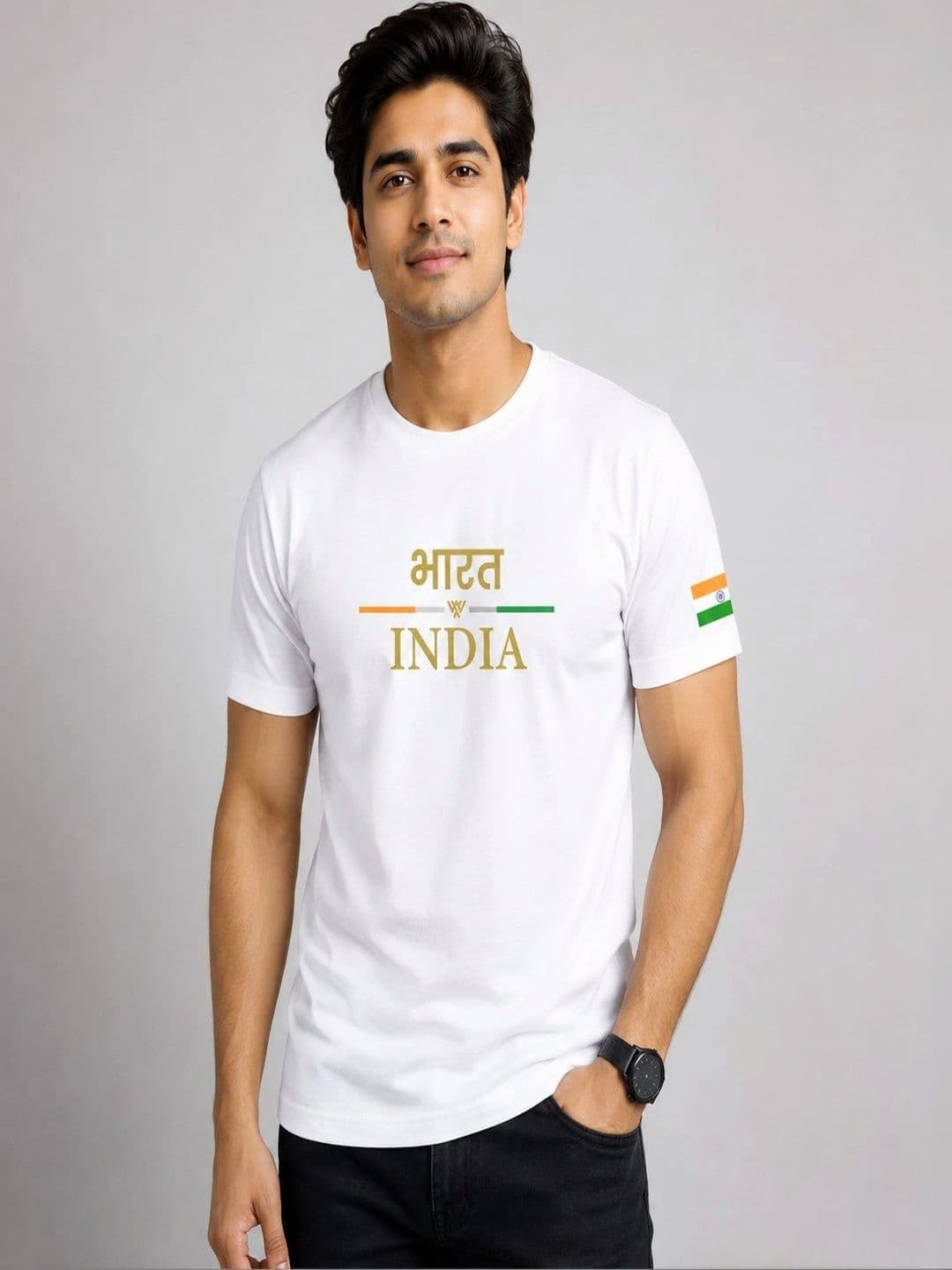 MOSSMOOR Men Typography Printed T-shirt - view 1
