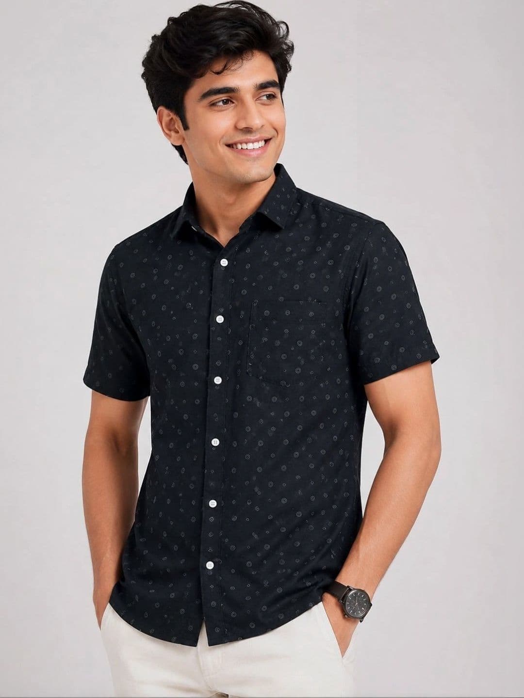 Garment Globe Men Standard Printed Casual Shirt - view 1