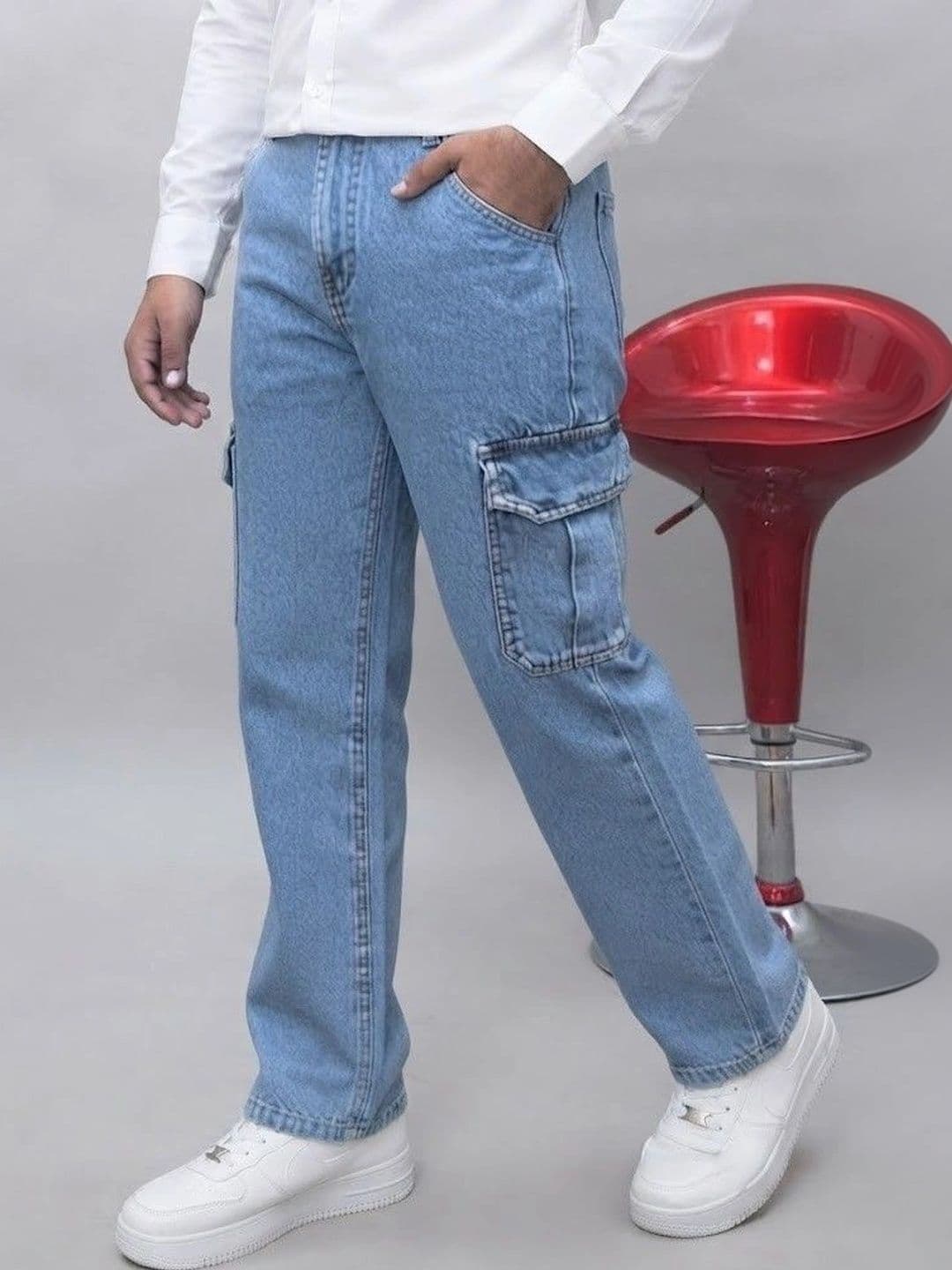Ds Fashion Men Straight Fit Mid-Rise Jeans - view 1