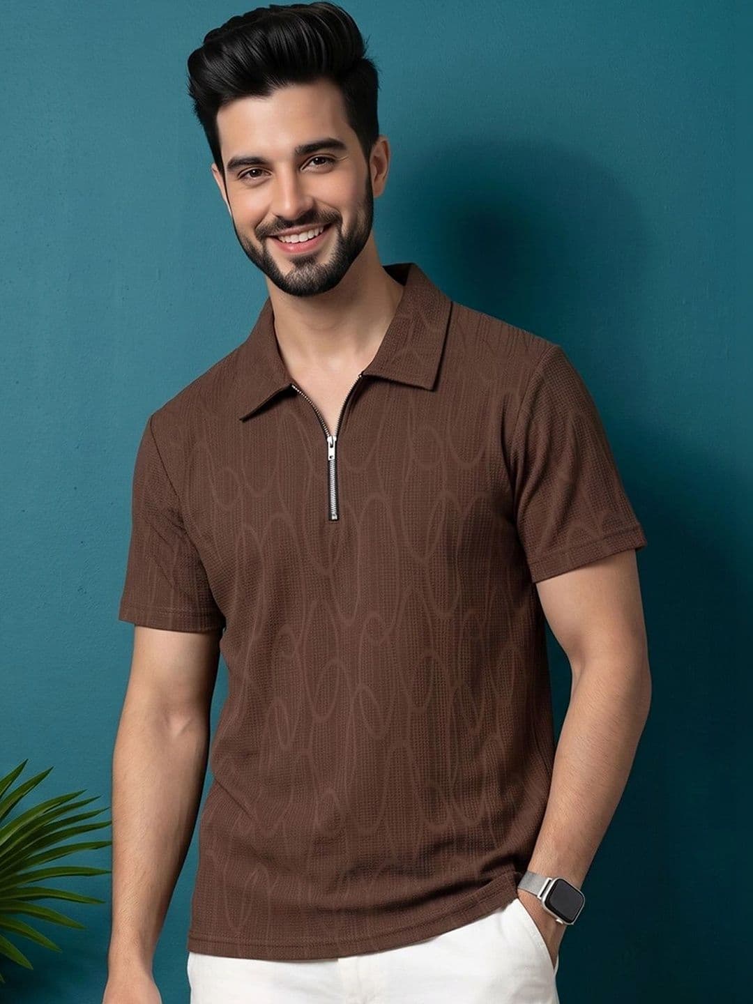 OGEN Men Polo Collar T-shirt - view 1