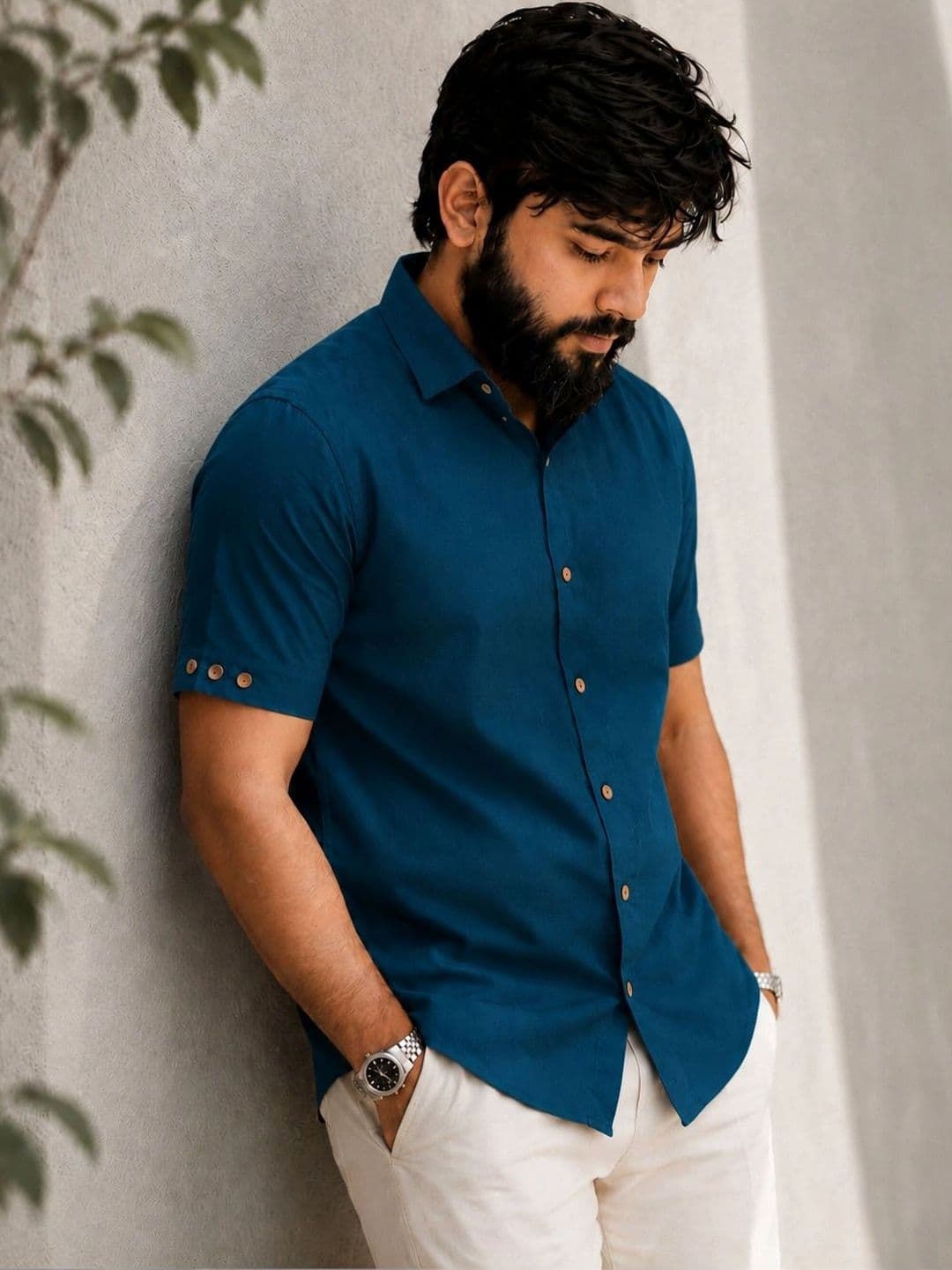 Anneca Men Relaxed Casual Shirt - view 1