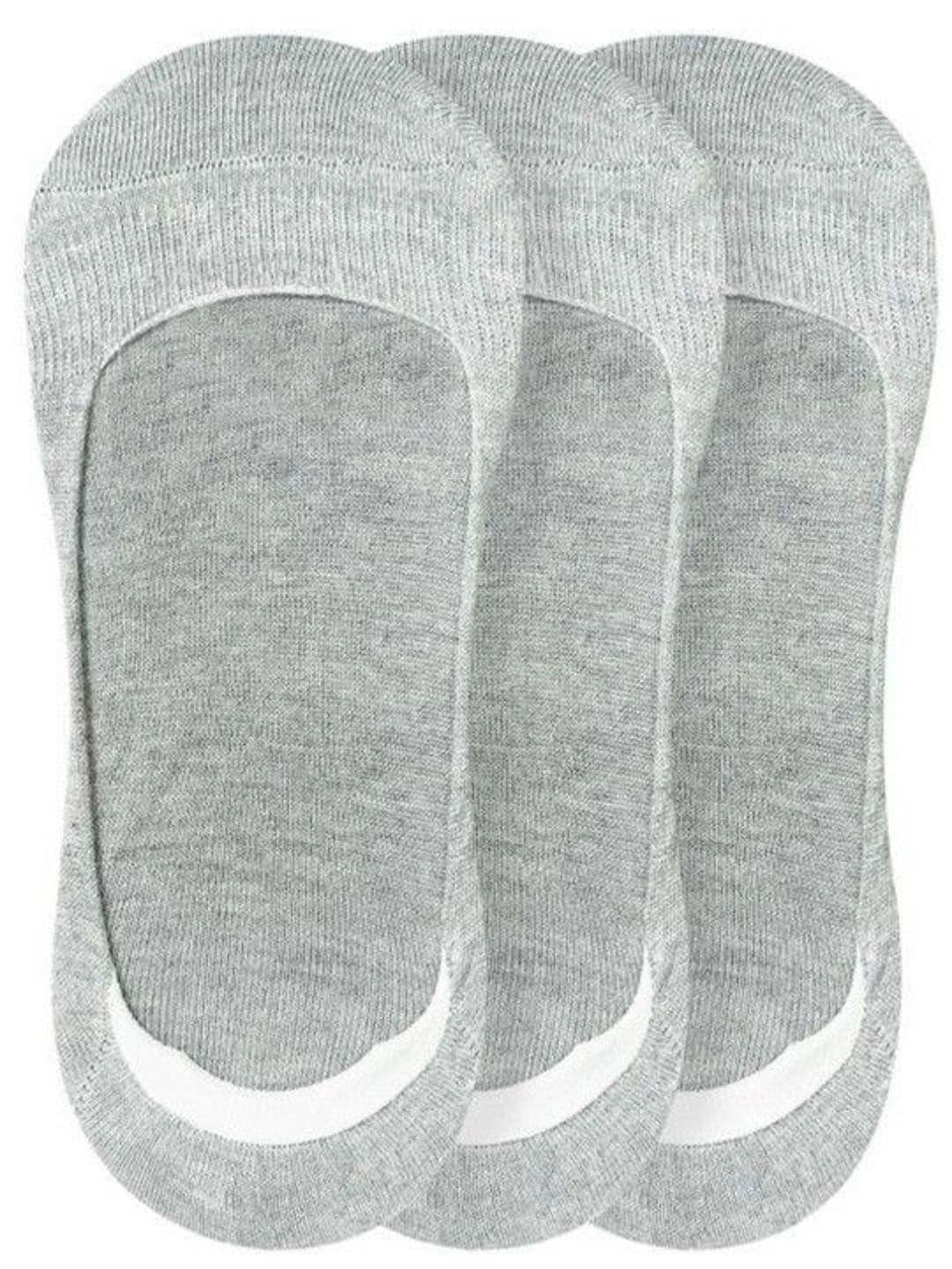 Uptakers Unisex Pack of 3 Cotton Shoe Liners Socks - view 1