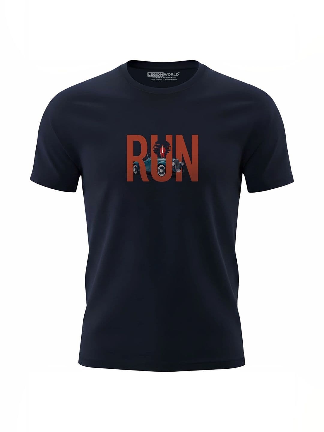 LEGIONWORLD Men Typography Printed T-shirt - view 1