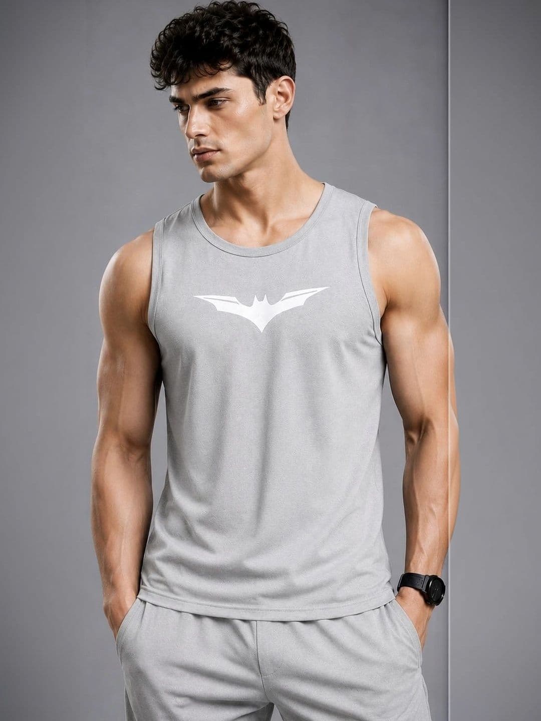 Sprouted Printed Assorted Gym Vest - view 1