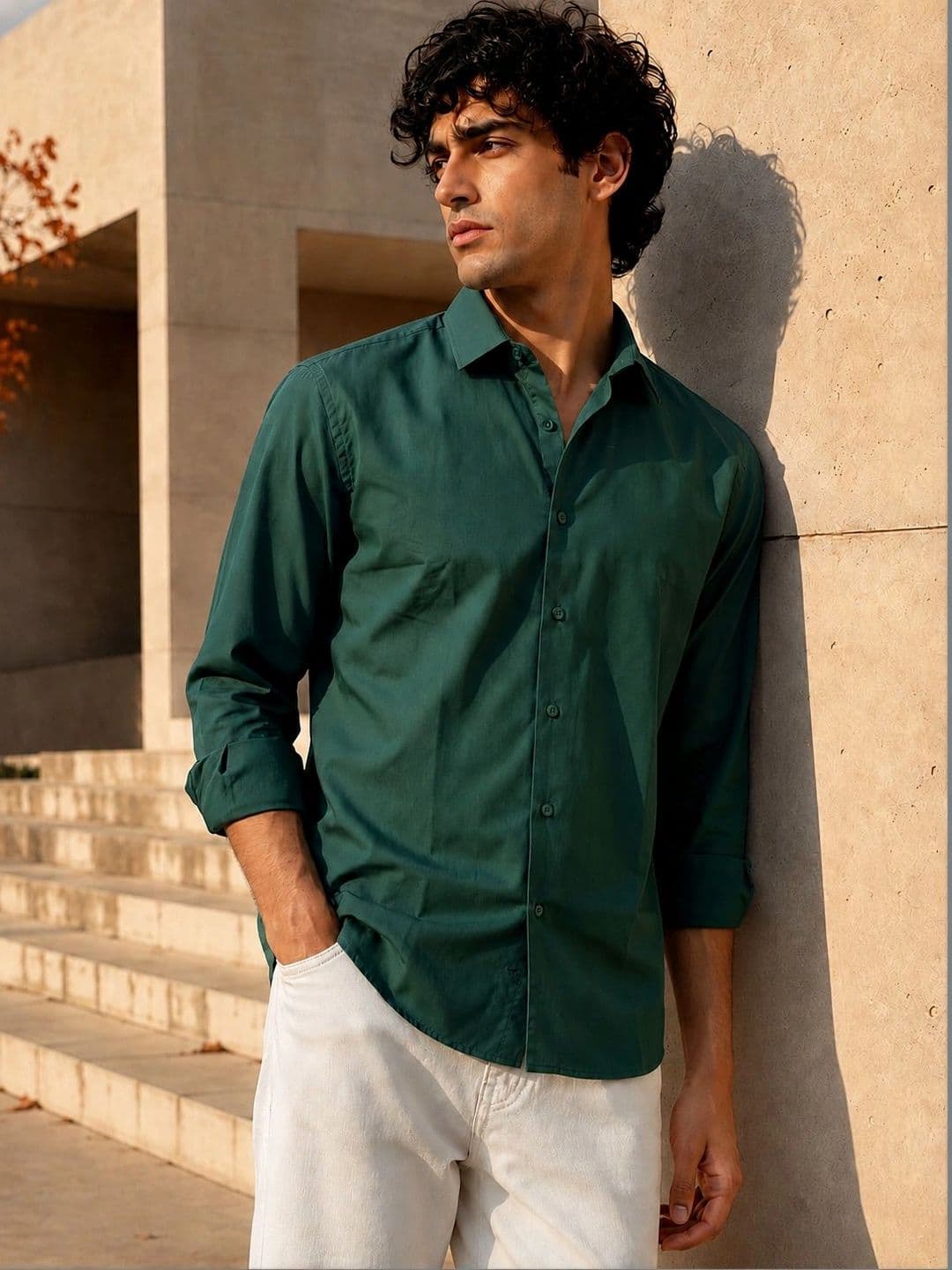 RICH STAG Men Comfort Casual Shirt - view 1