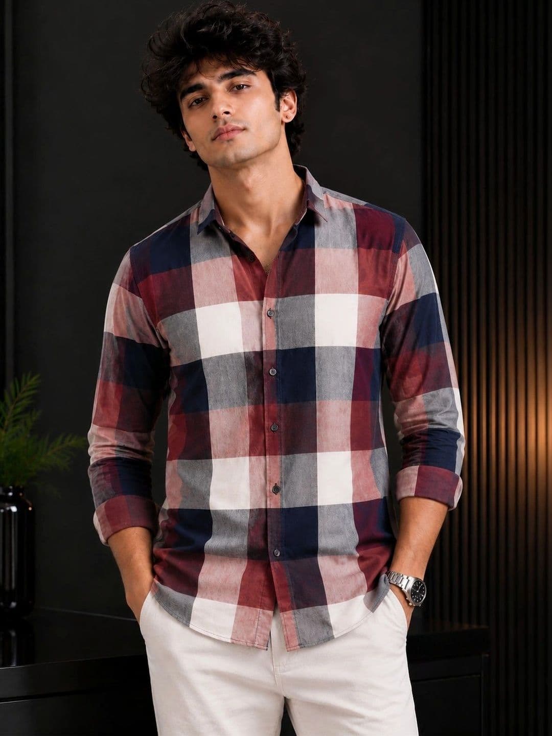 Blezza Men Checked Casual Shirt - view 1
