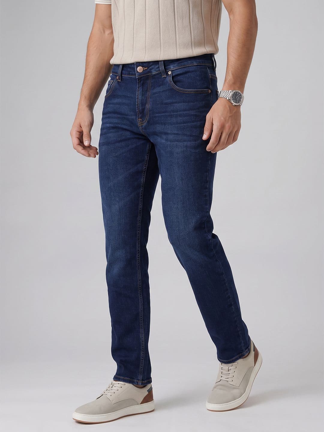 SPYKAR Men Ricardo Straight Fit Light Fade Jeans - view 1