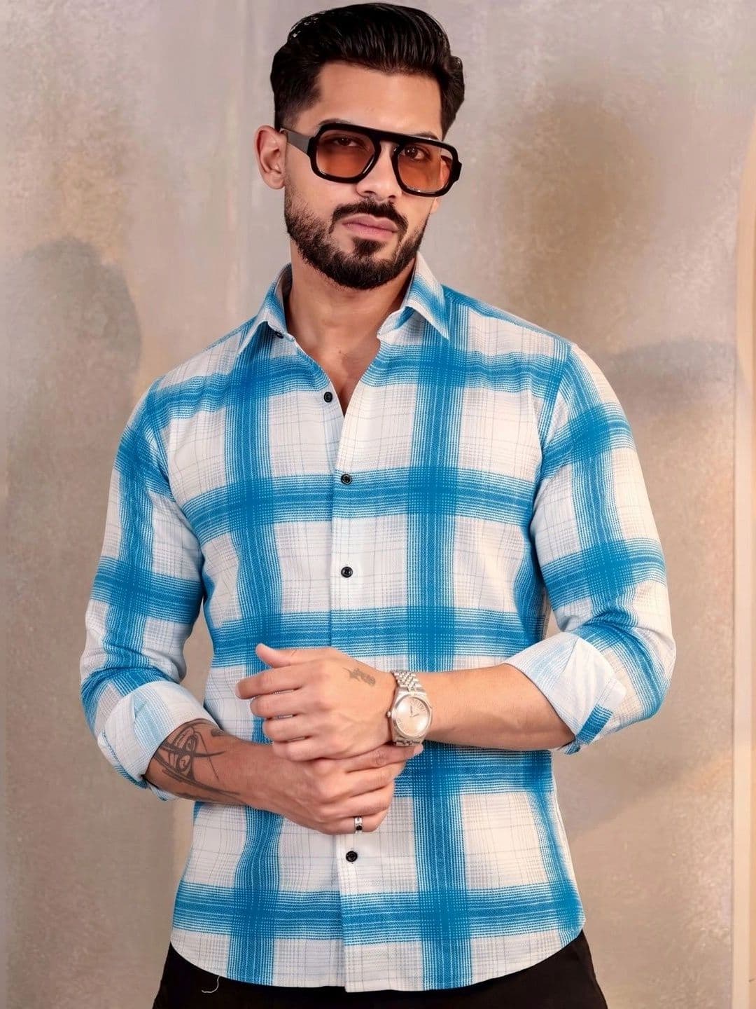 Manspire Men Checked Casual Shirt - view 1