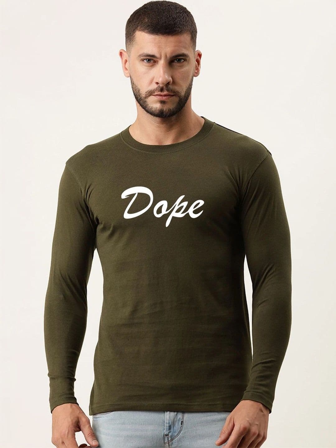 Moda Rapido X Organic Chics Men Typography Printed Bio Finish Slim Fit T-shirt - view 1