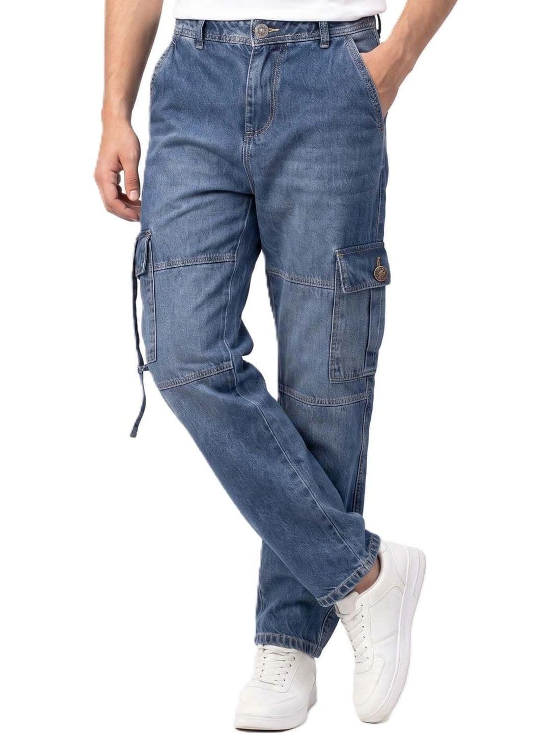 REOUTLOOK Men High-Rise Jeans - view 1
