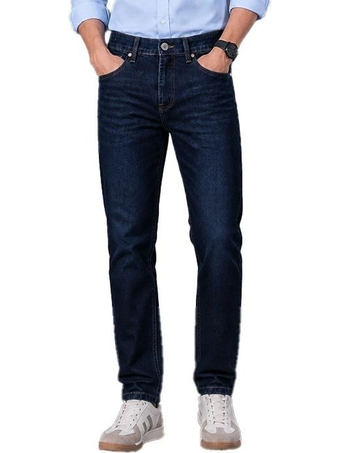 MoorXMoro Men Straight Motion Man Straight Fit Mid-Rise Jeans - view 1