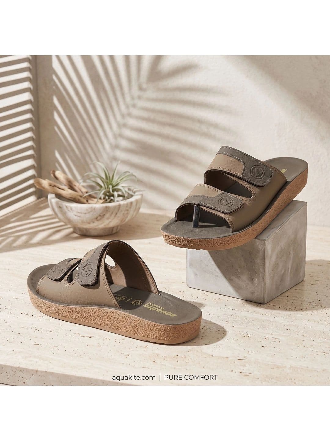 Aqualite Men PU Comfort Sandals - view 1